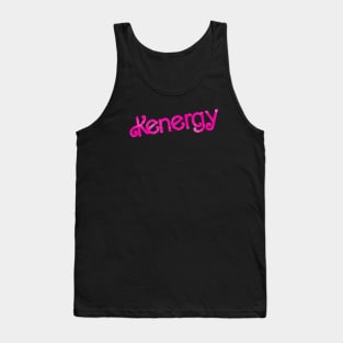 kenergy pink textute Tank Top